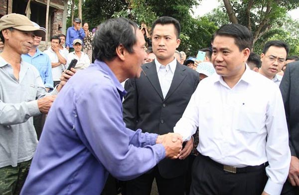 Chủ tịch UBND TP Nguyễn Đức Chung: Giải quyết công tâm kiến nghị của người dân Đồng Tâm